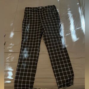 Old Navy Plaid Dress Pants